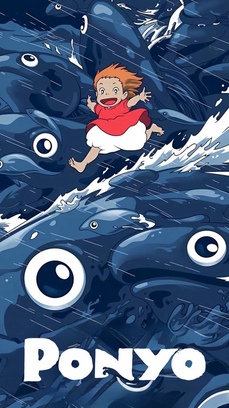 hình nền ponyo cute