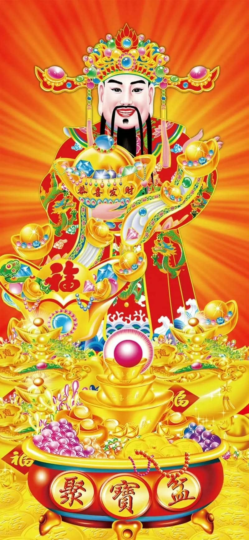 hình nền thần tài