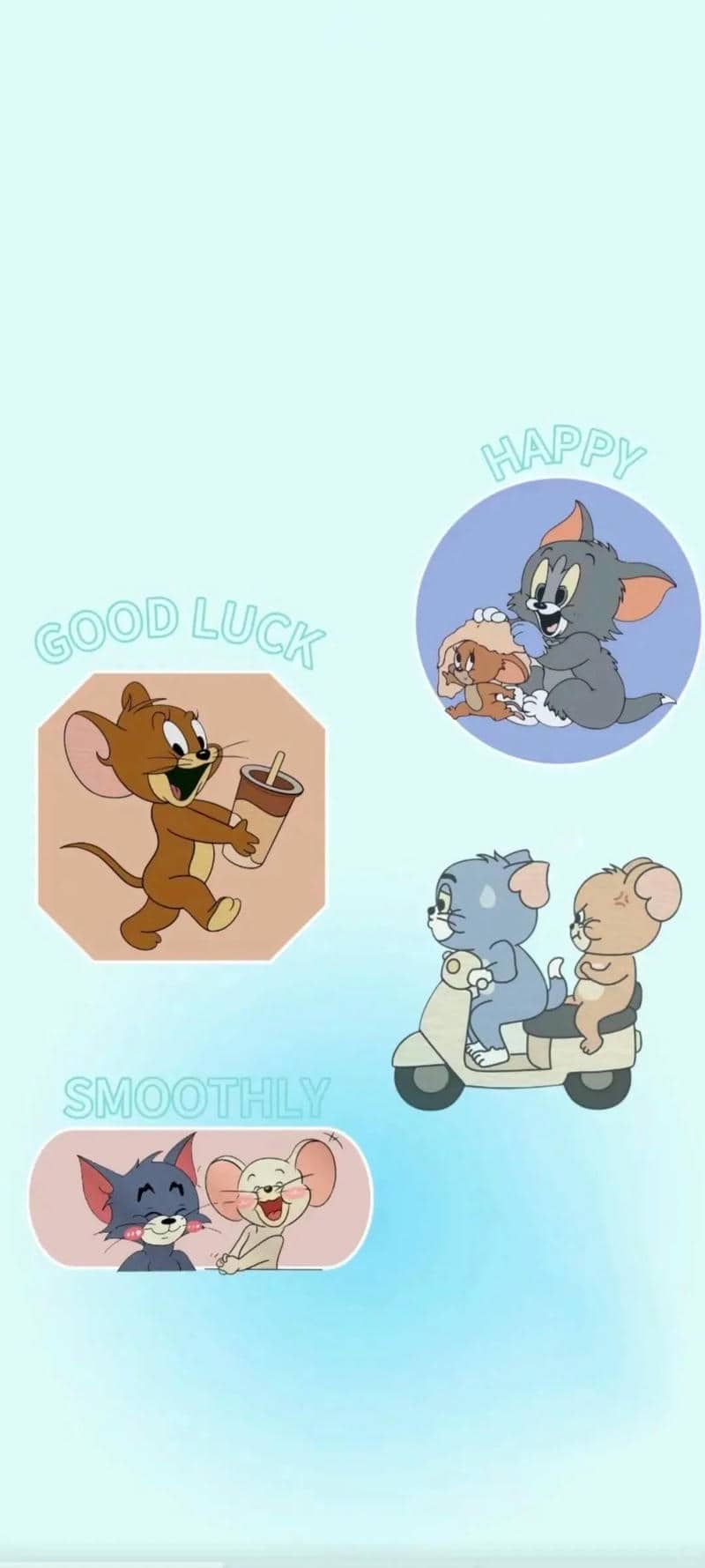 hình nền tom&jerry cute