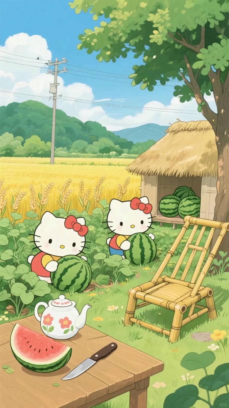 hình nền trái cây cute