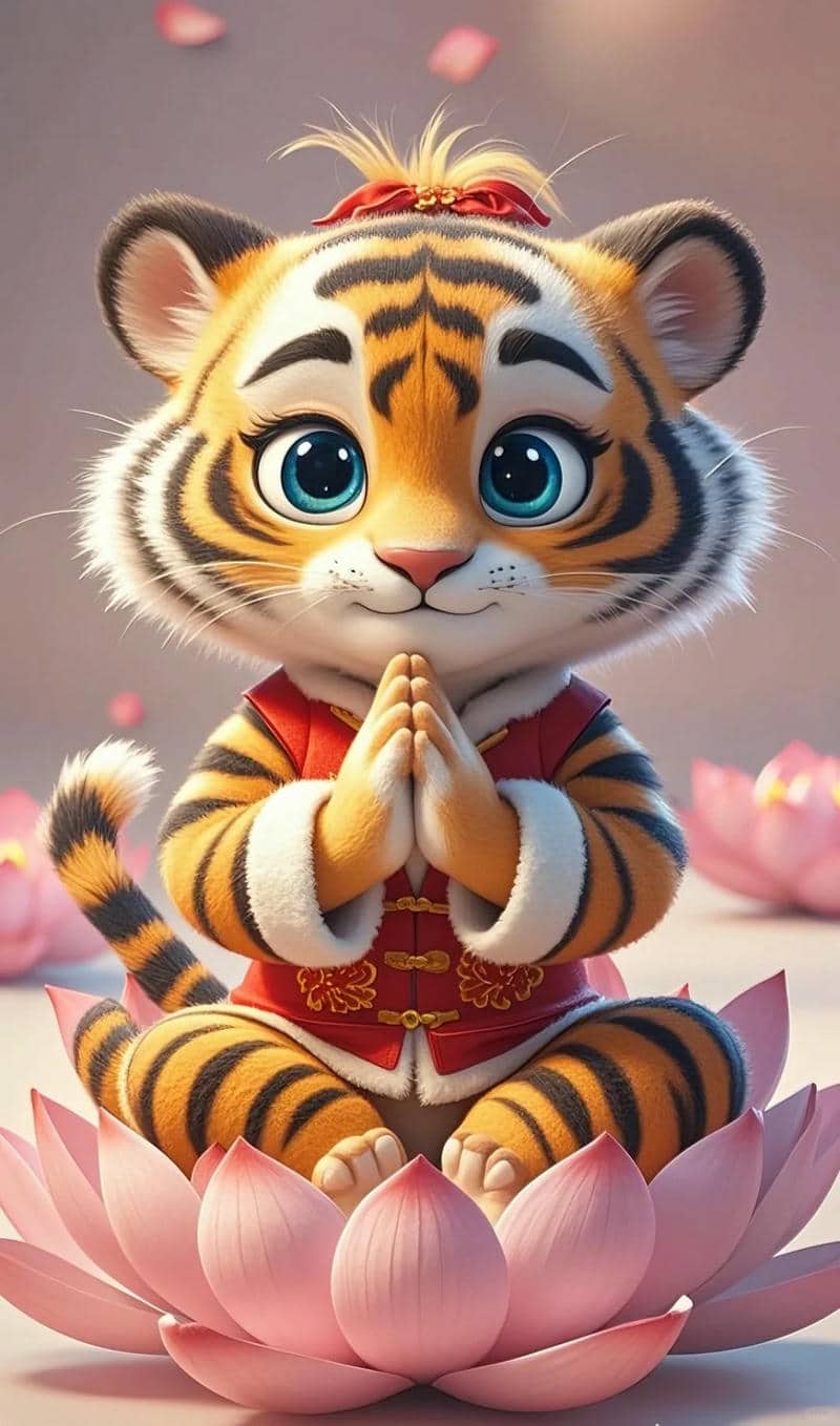 hình nền tuổi dần cute