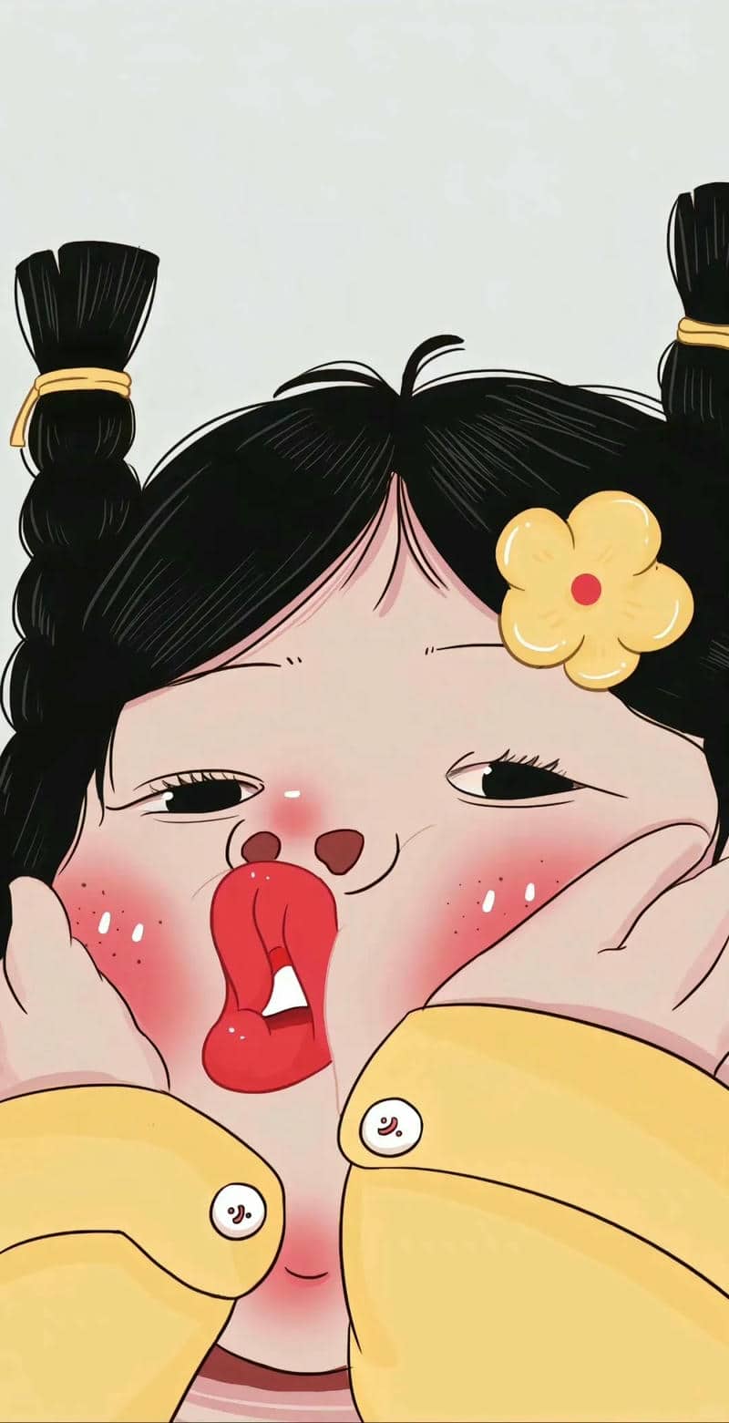 hình nền vô tri đáng yêu