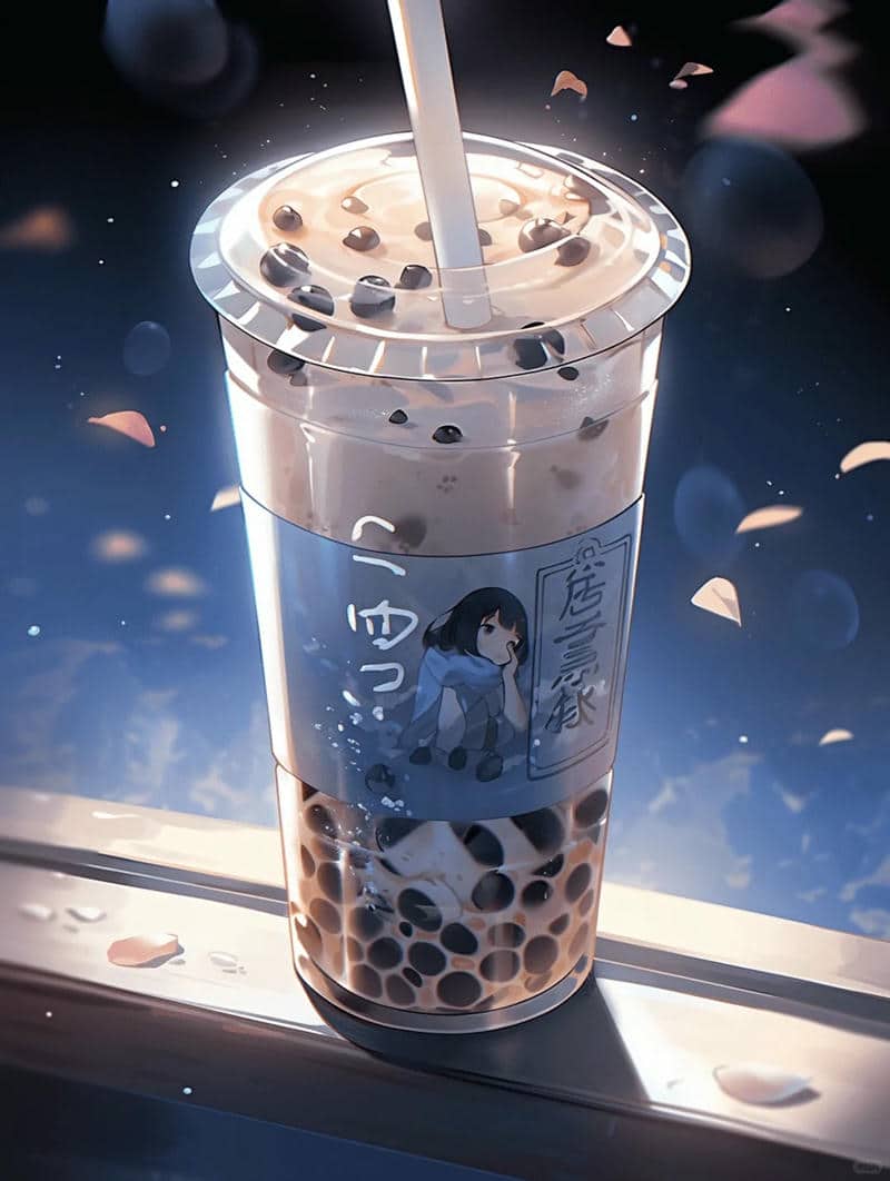 hình trà sữa đẹp