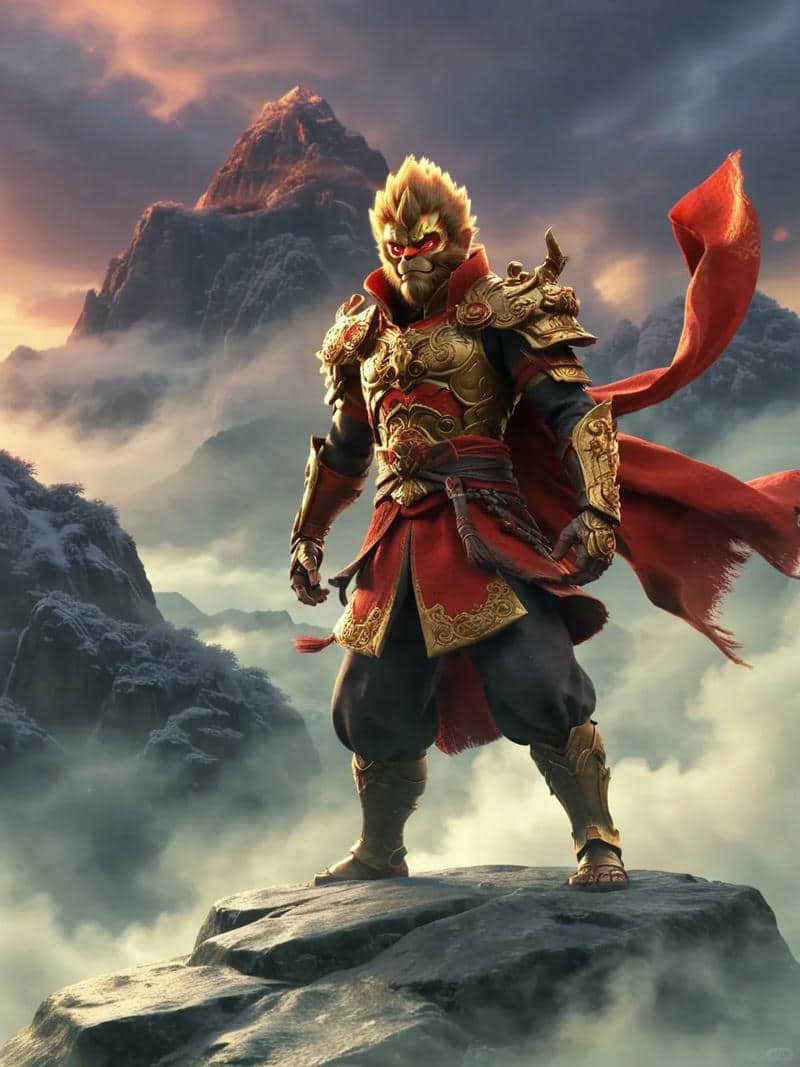 hình vẽ ngộ không