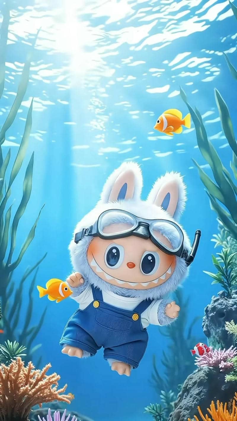 labubu hình nền điện thoại