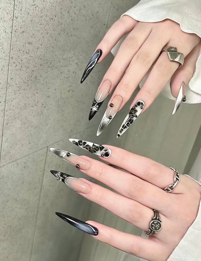 mẫu nail cá tính