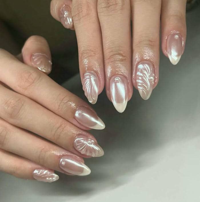 mẫu nail cute để đi biển