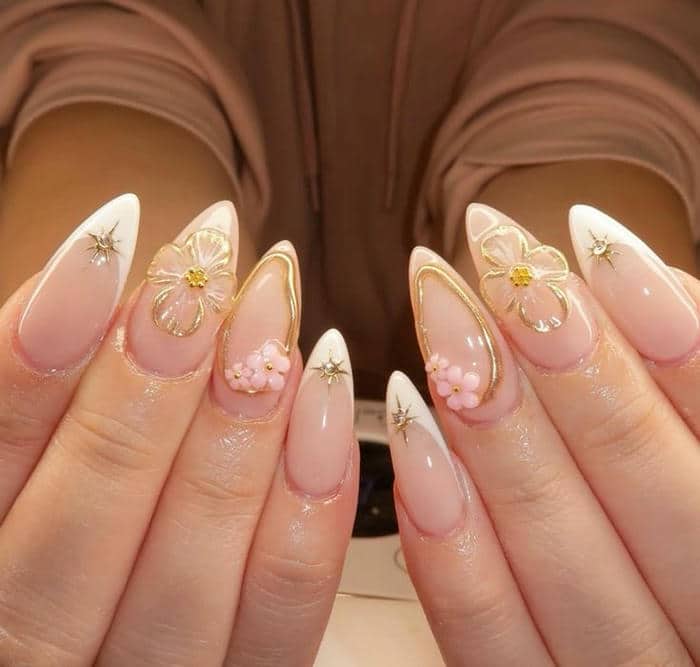 mẫu nail đẹp mùa hè