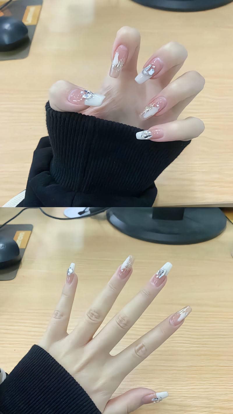 màu nail đơn giản cho da ngăm