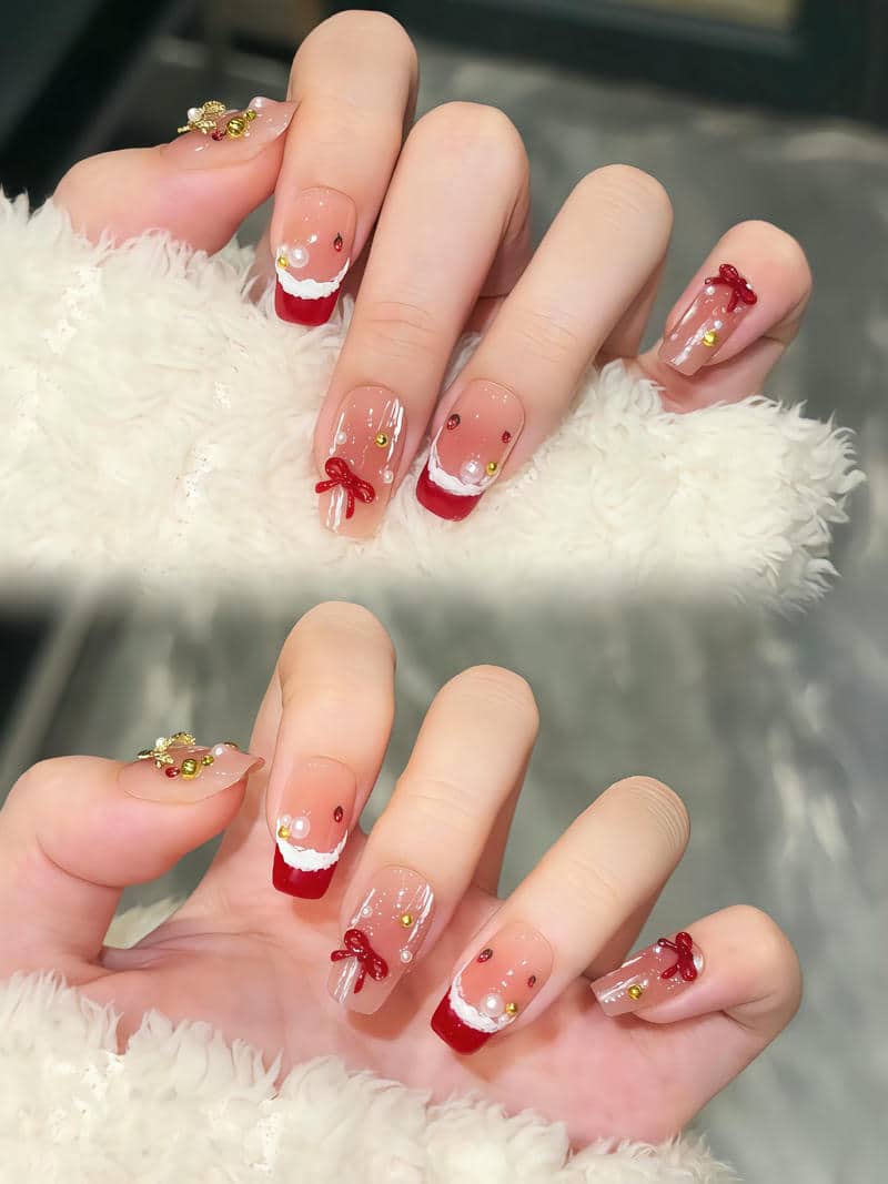 mẫu nail giáng sinh nổi bật
