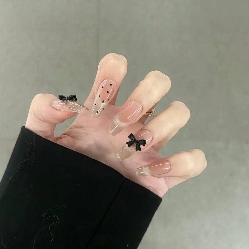 mẫu nail mắt mèo đơn giản