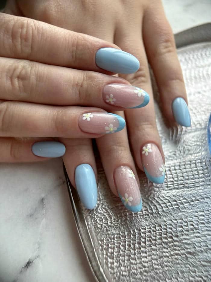 mẫu nail mùa hè đơn giản