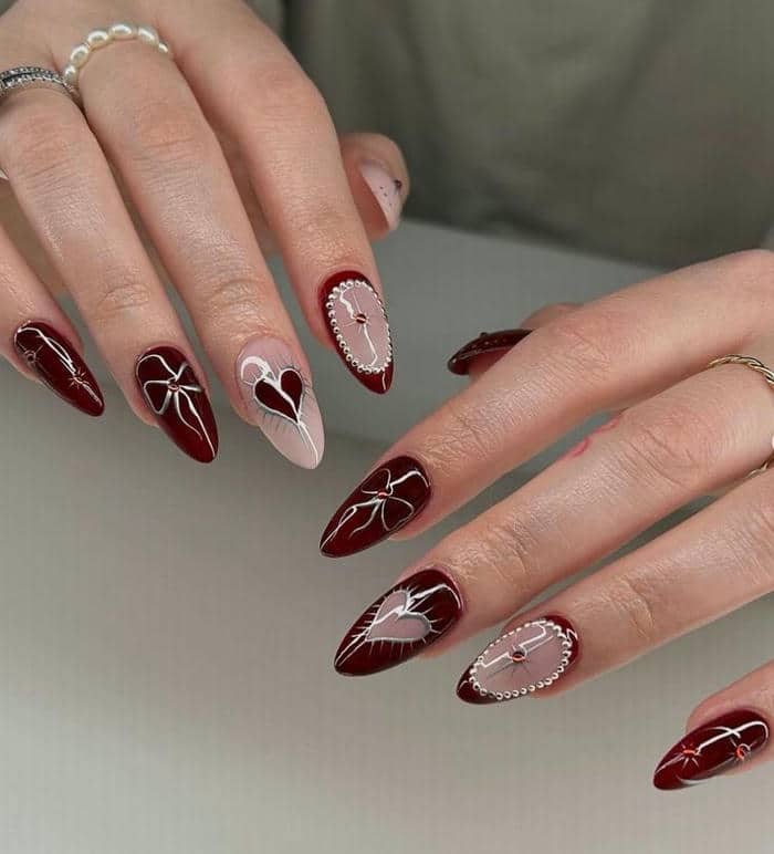 mẫu nail tết đẹp