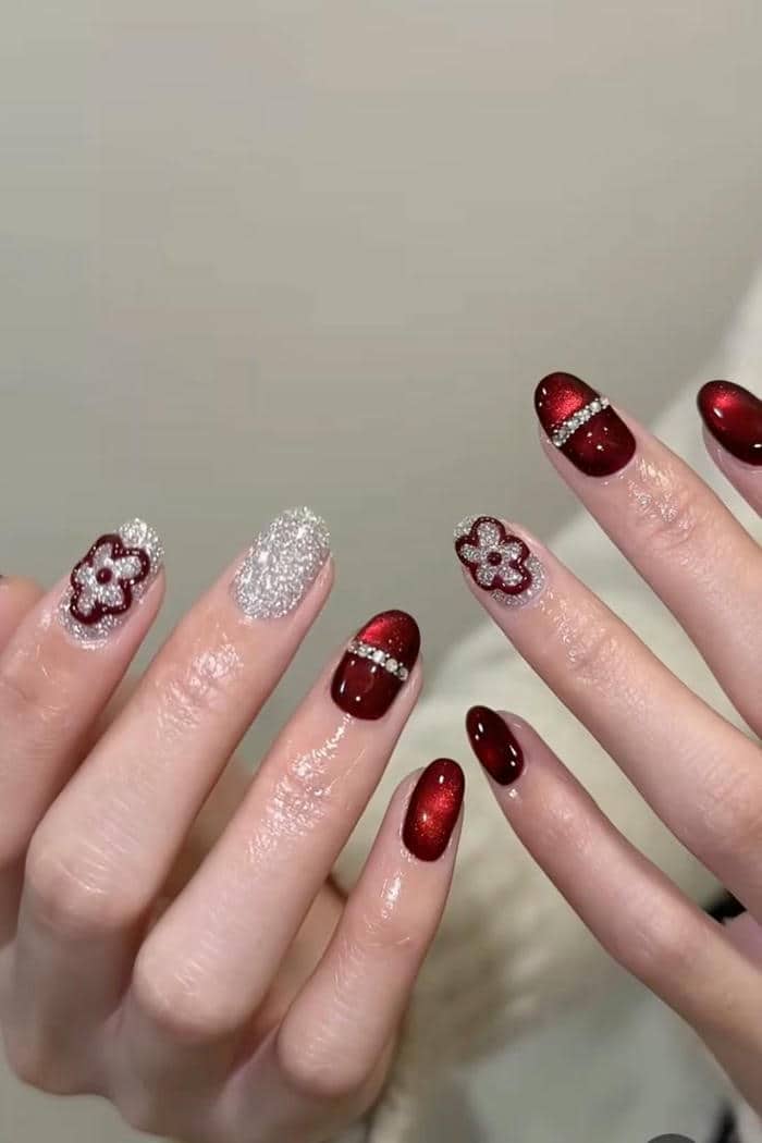mẫu nail tết hot