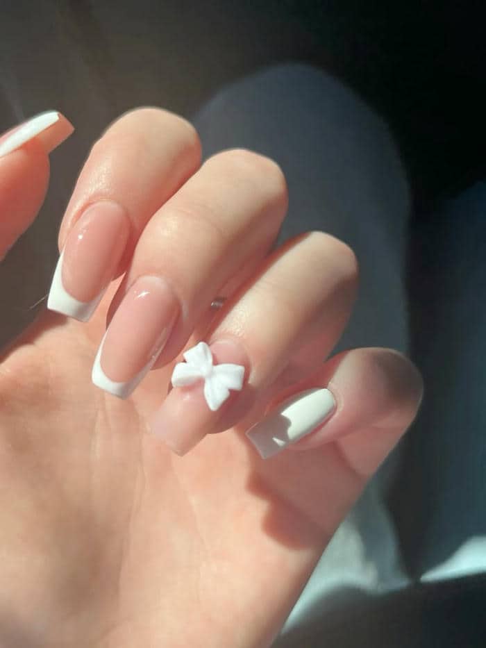 mẫu nail tết nhẹ nhàng