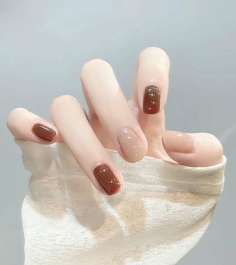 màu nail tôn da