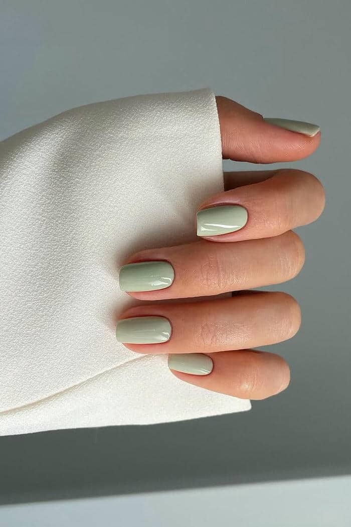 mẫu nail trơn nhẹ nhàng
