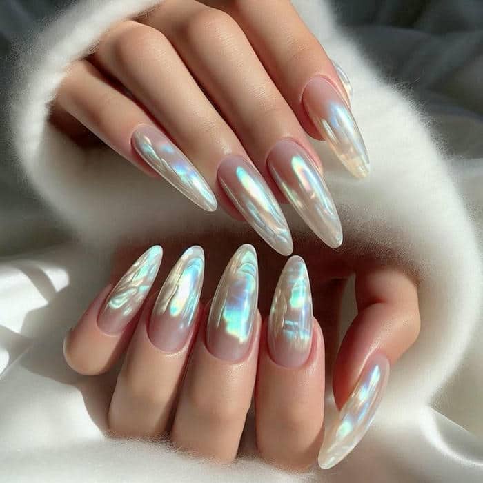 mẫu nail xà cừ đẹp