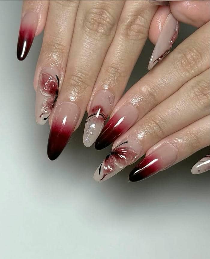 mẫu nail xinh đón tết