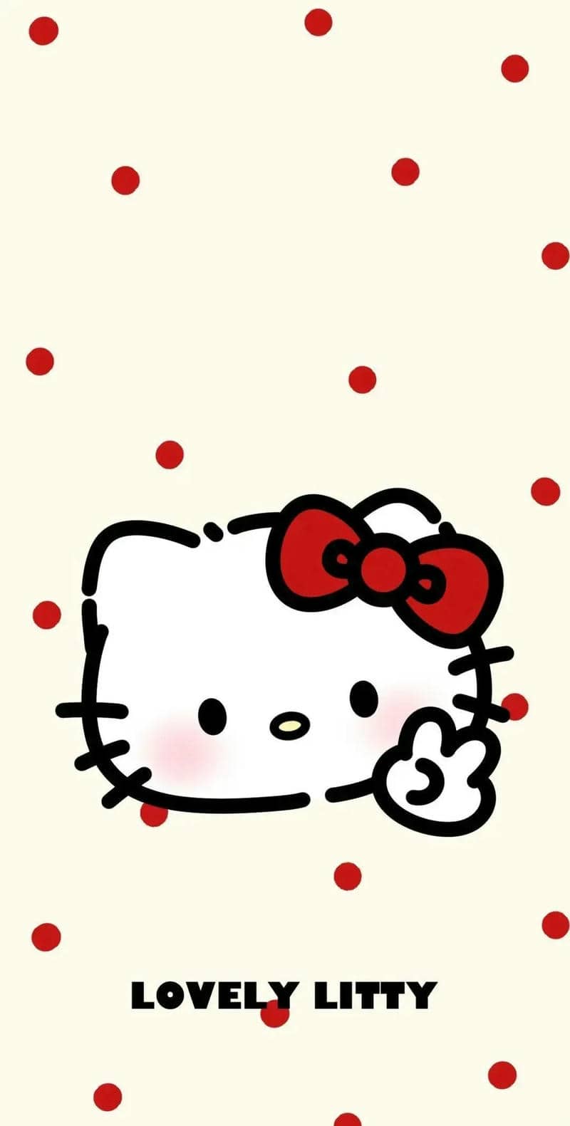 mèo kitty hình nền cute