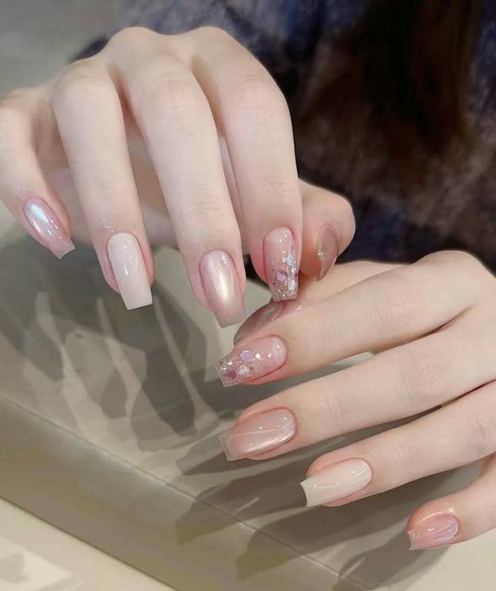 nail ẩn xà cừ