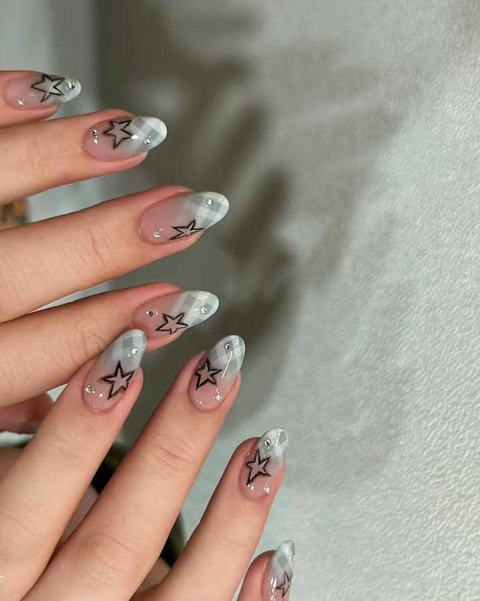 nail cá tính cho móng ngắn