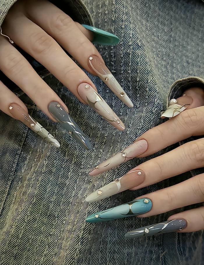 nail cá tính