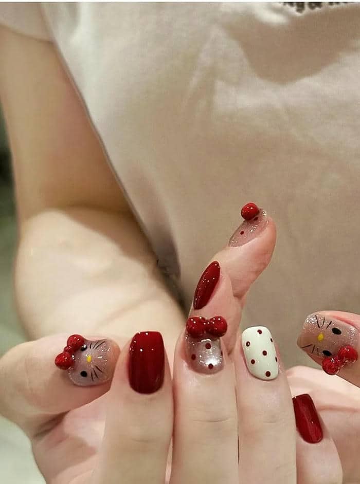 nail cute đơn giản