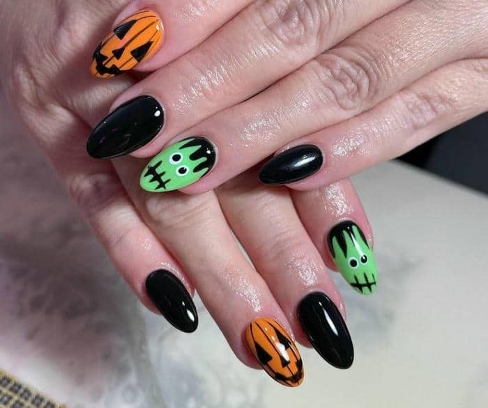 nail đẹp halloween