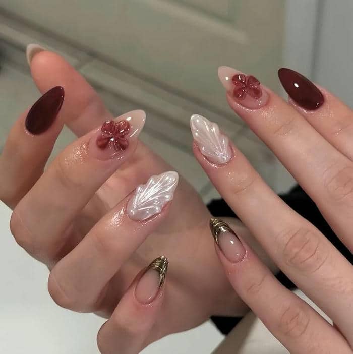 nail đi biển nhẹ nhàng