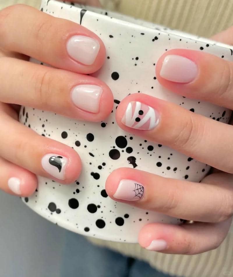 nail hài hước cute