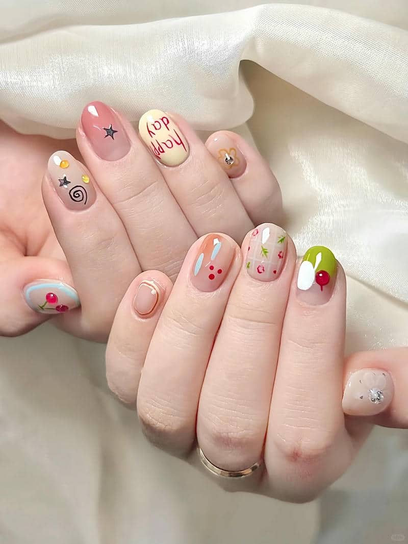 nail hài hước nhẹ nhàng