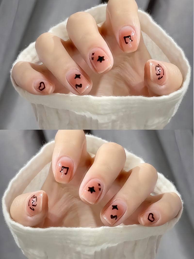 nail hàn quốc cute