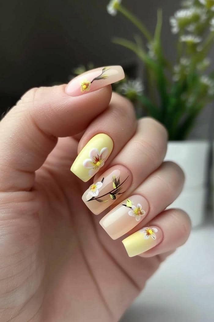 nail hoa mai