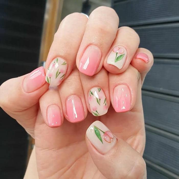 nail hoa tulip