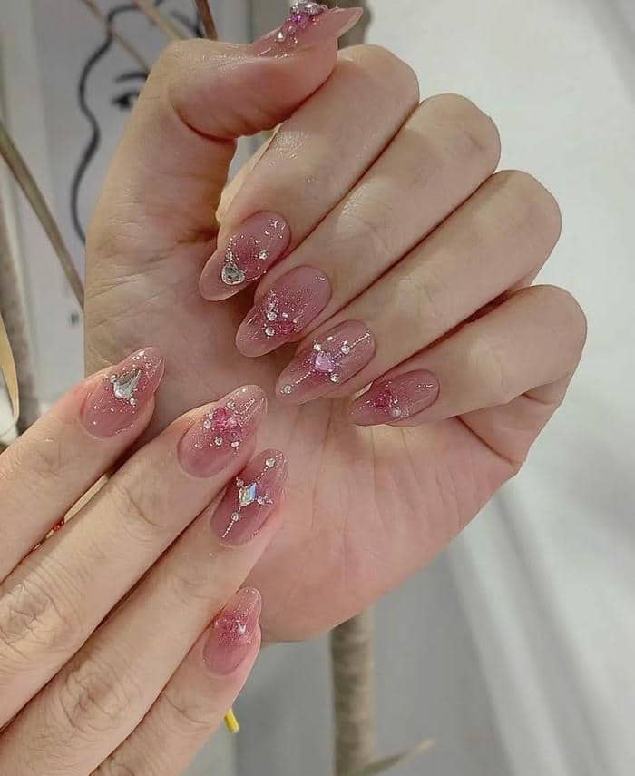 nail hồng đất