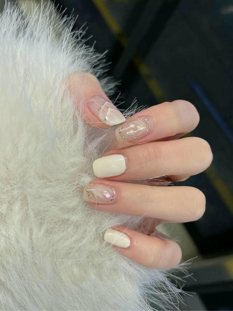 nail kim tuyến trắng