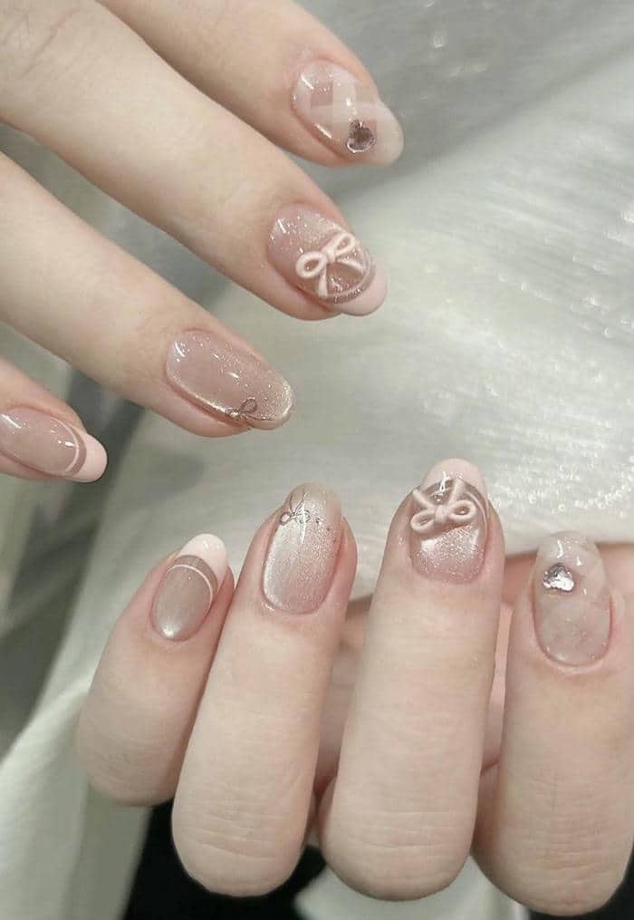 nail mắt mèo đẹp