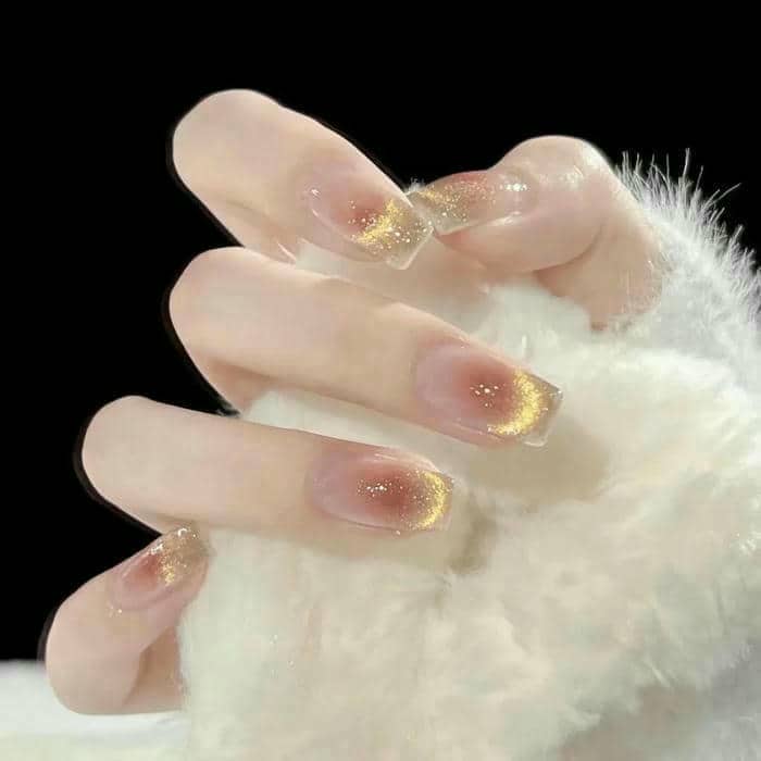 nail mắt mèo đẹp cho móng ngắn