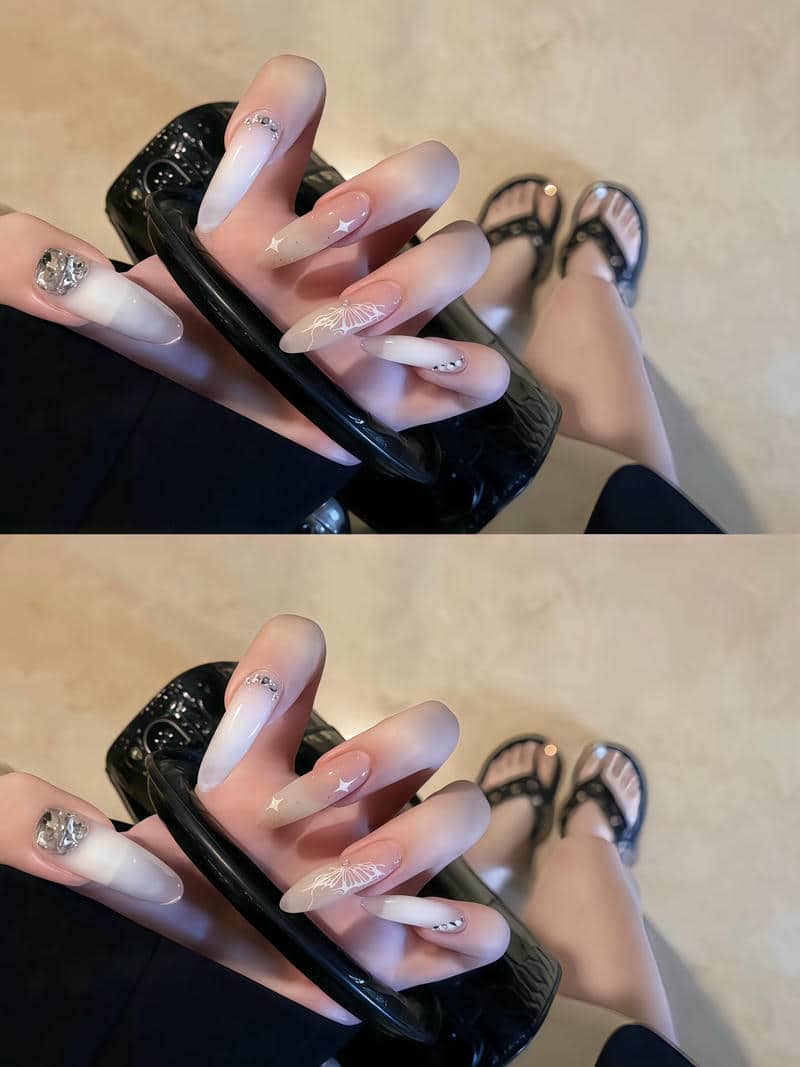 nail mắt mèo đơn giản