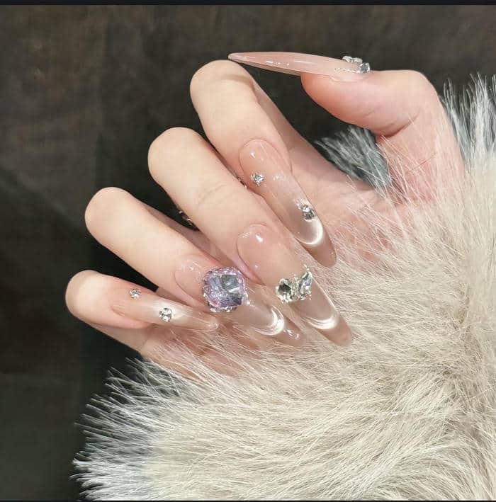 nail mắt mèo sang chảnh