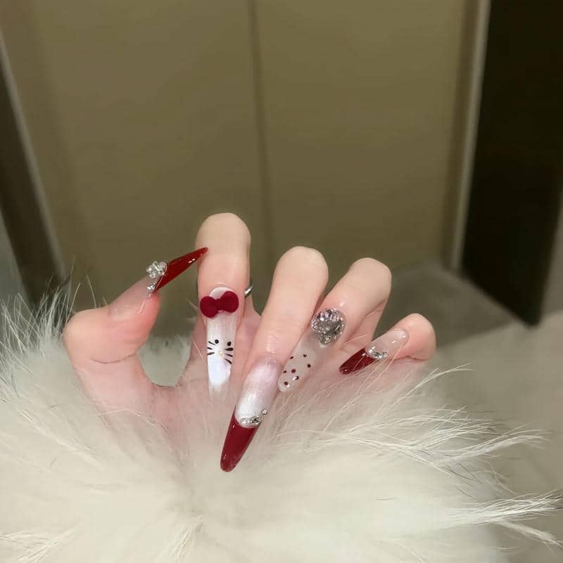 nail móng dài nhọn