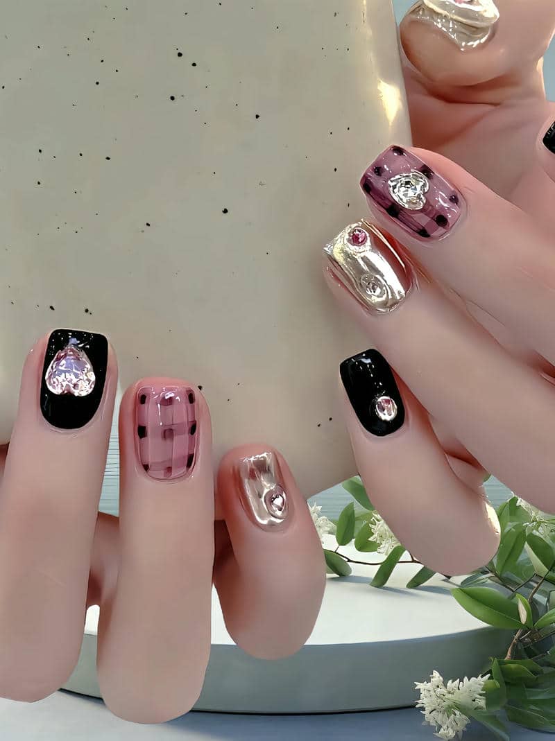 nail móng ngắn cụt