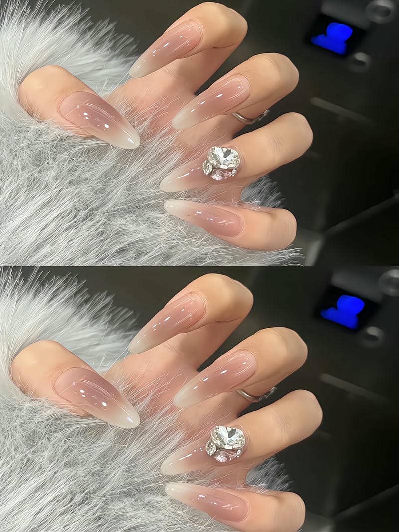 nail móng nhọn tròn