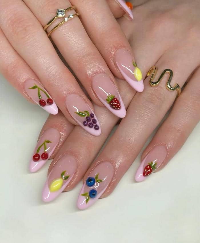 nail mùa hè đáng yêu