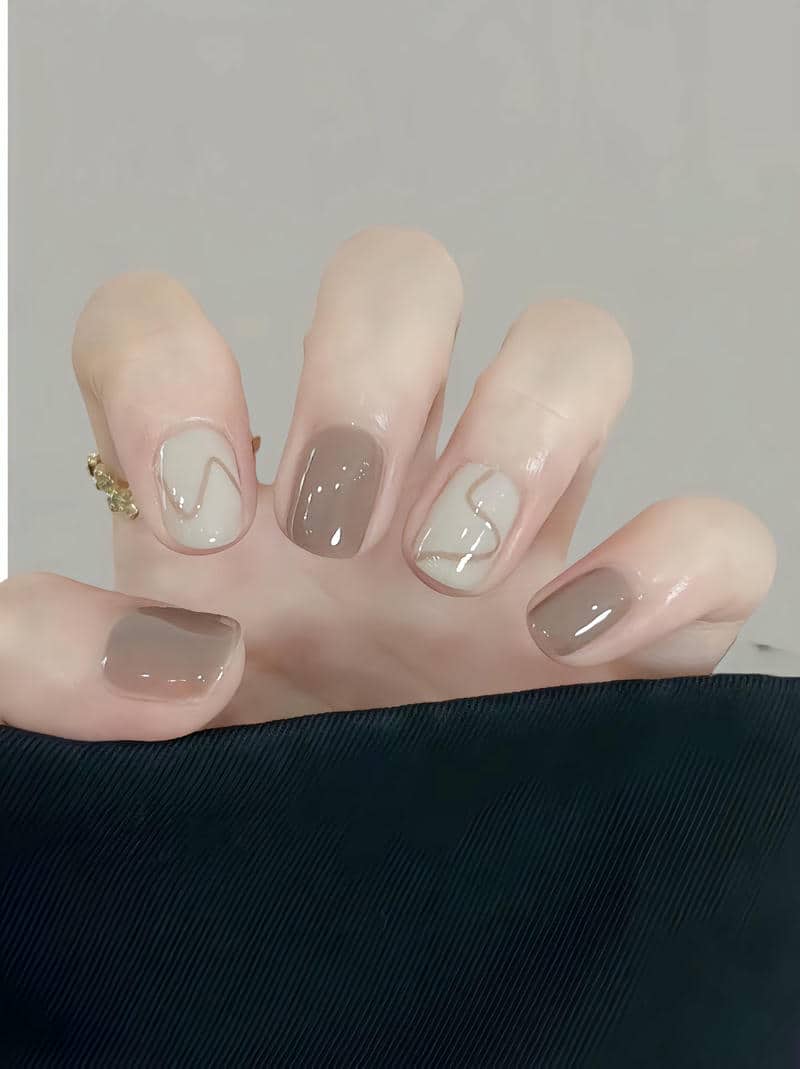 nail ngắn nhẹ nhàng