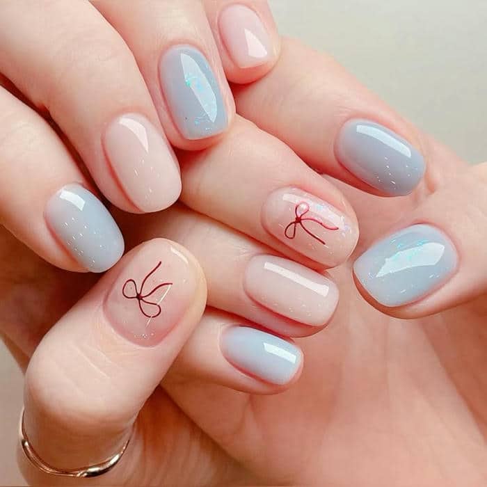 nail ngắn nhẹ nhàng