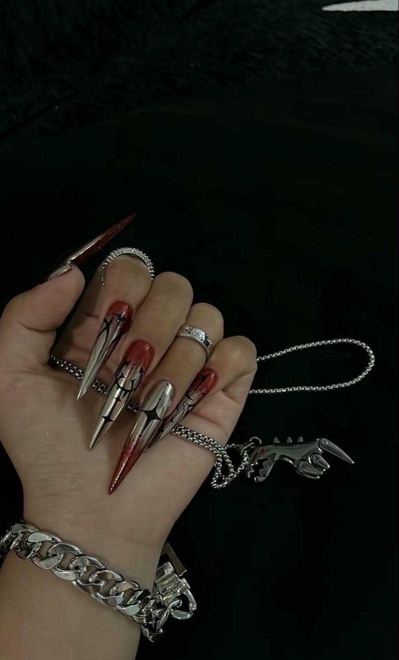 nail nhọn cá tính