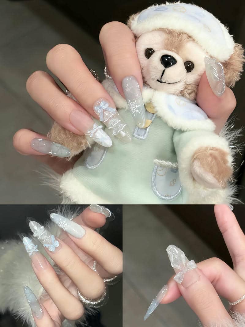 nail noel nhẹ nhàng