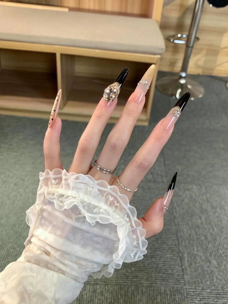 nail sơn đầu móng đẹp